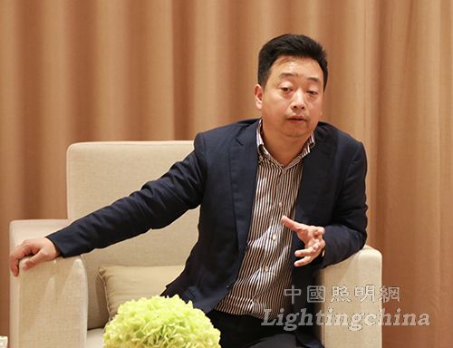 中国灯饰共享联盟会长汪顺波